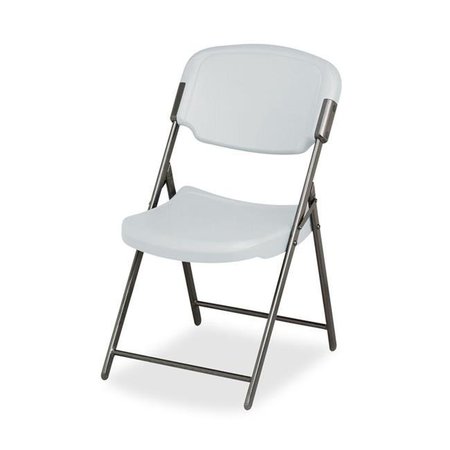 ICEBERG Iceberg 64043 Folding Chair; Platinum - Pack of 4 64043